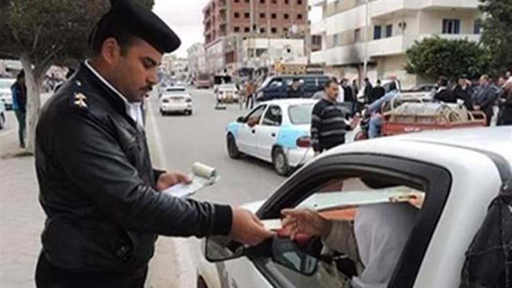 مخالفات مرورية بشوارع الغربية