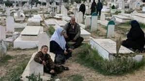 زيارة المقابر في العيد