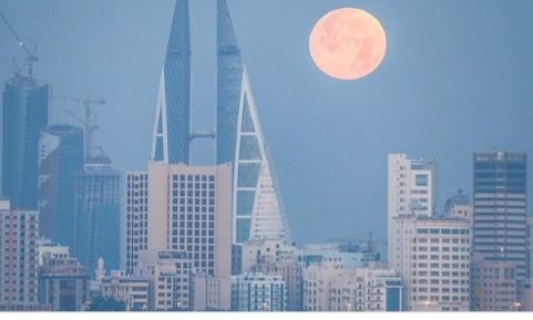 القمر البارد ظاهرة فلكية 