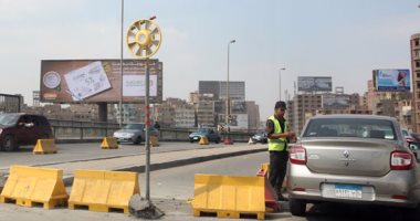 غلق مطلع محور 26 يوليو امام القادم من شارع السودان غدا