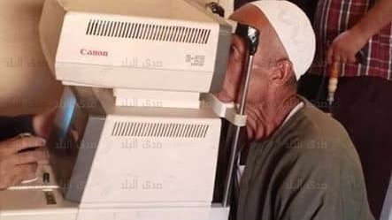 قوافل علاجية فى مجال الرمد