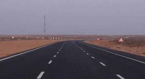 طريق العلمين الصحراوي