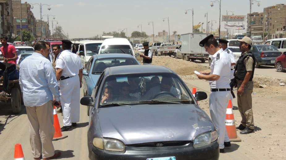 تحرير مخالفات مرورية