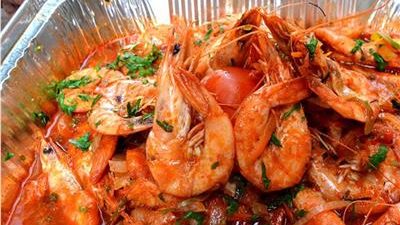 الجمبري بصوص الزبدة