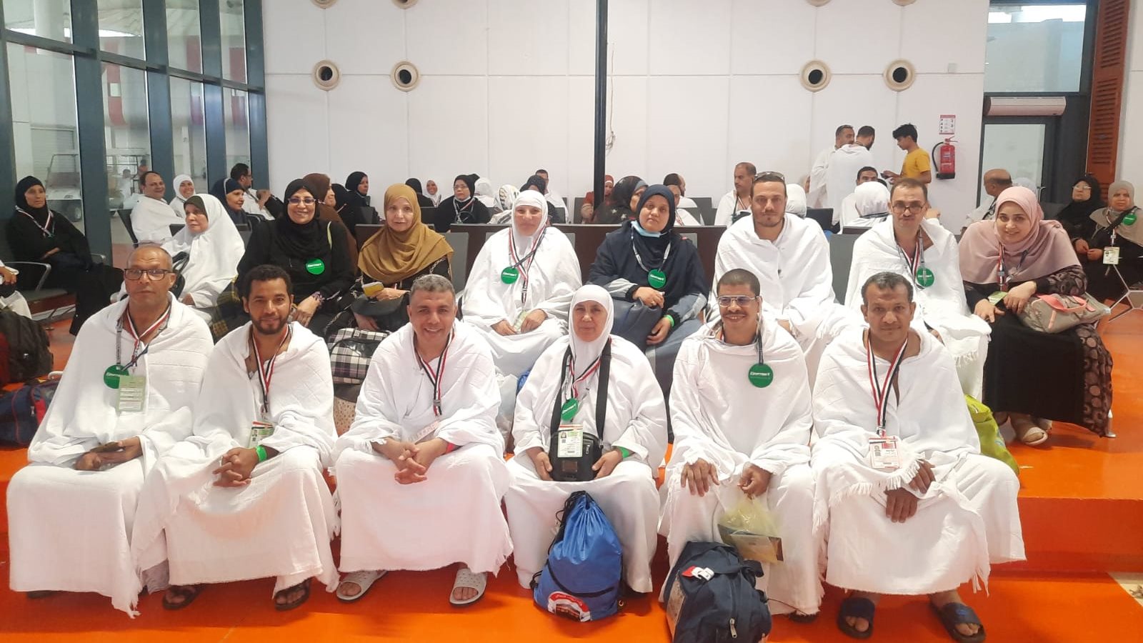 وصول بعثة حج الجمعيات الأهلية بأسيوط إلى جدة 