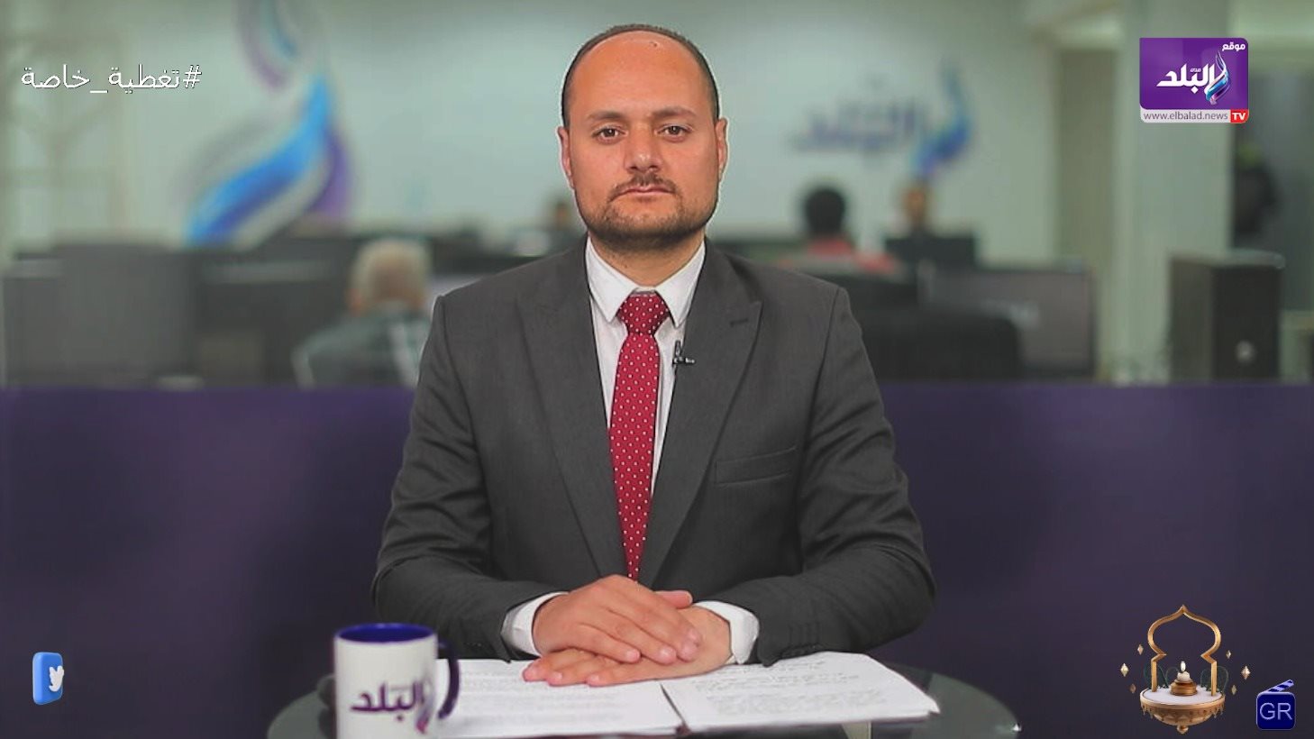 مذيع موقع صدى البلد أحمد زهران