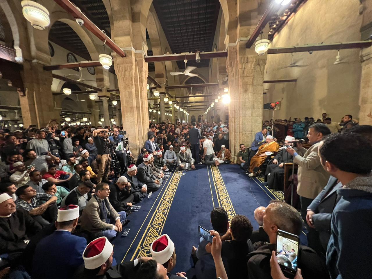 احتفالية ليلة القدر من الجامع الأزهر