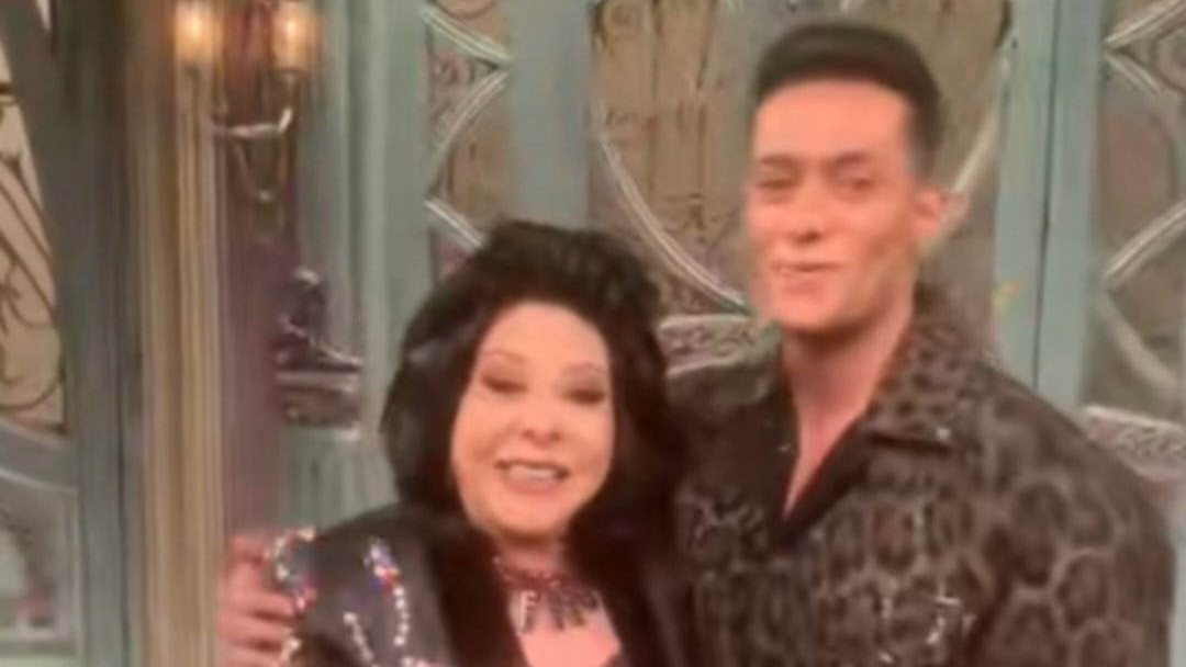 محمد رمضان واسعاد يونس 