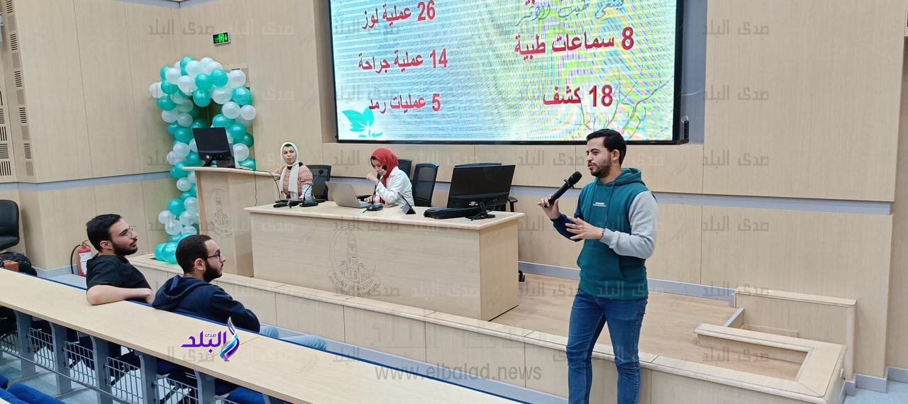 قافلة بداية بطب عين شمس تنظم حفل إفطار جماعي