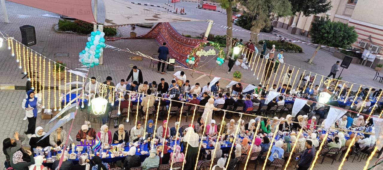 قافلة بداية بطب عين شمس تنظم حفل إفطار جماعي