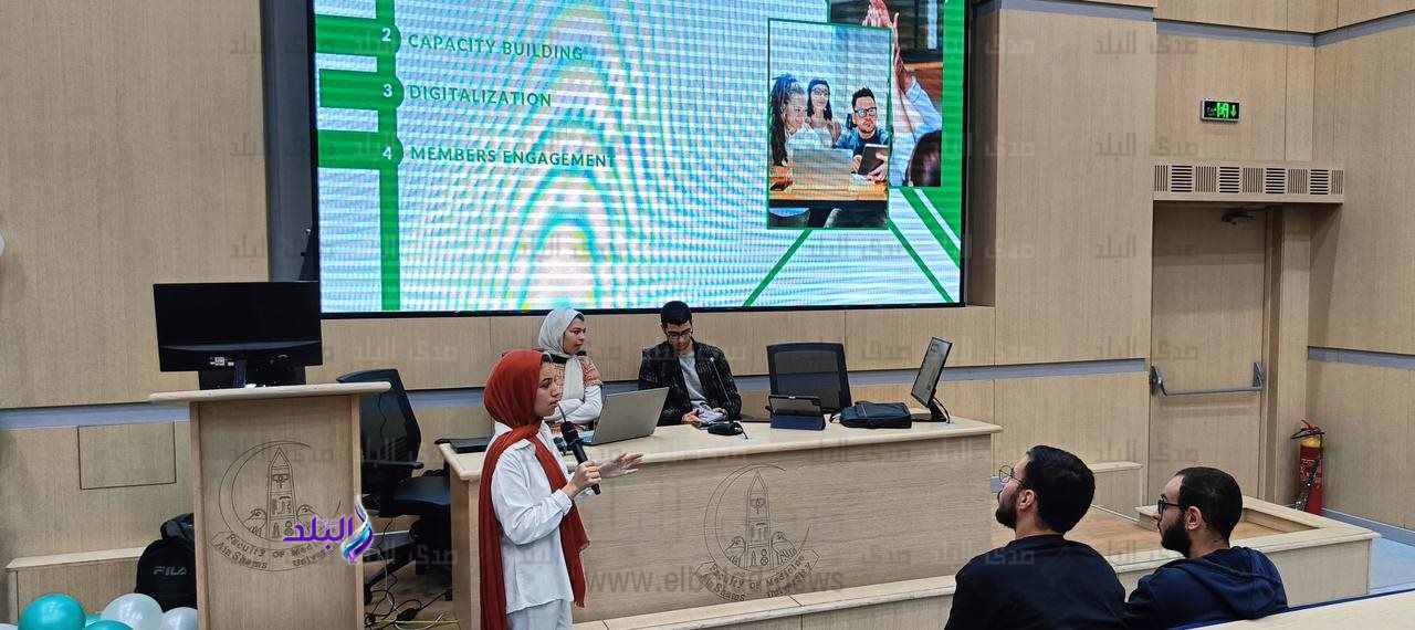 قافلة بداية بطب عين شمس تنظم حفل إفطار جماعي