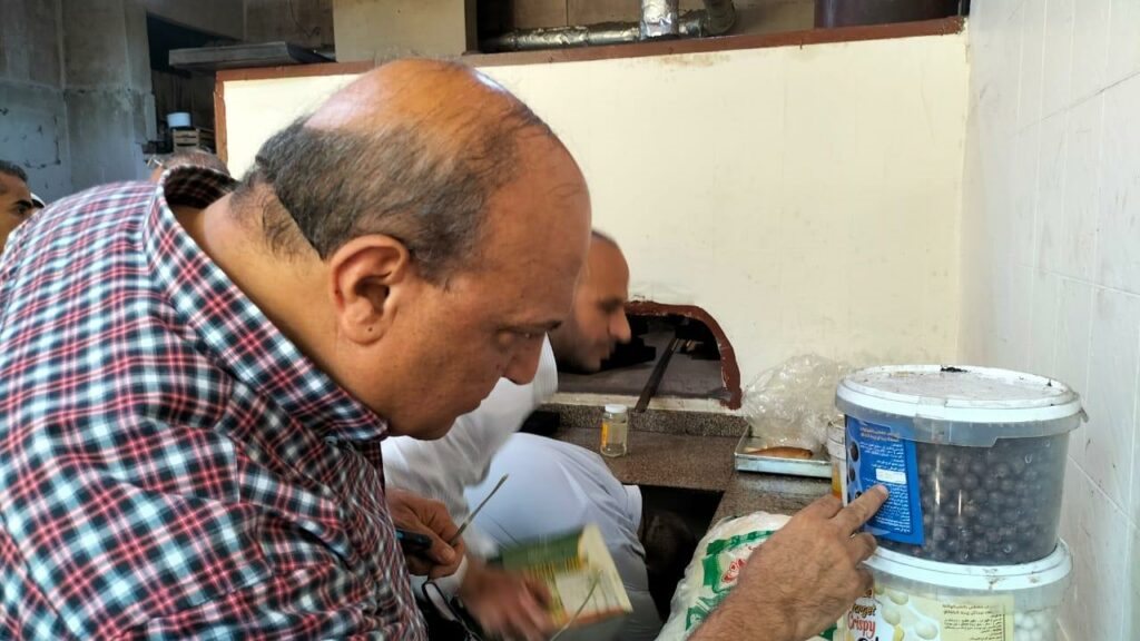 المحاسب محمد سعدالله وكيل وزارة التموين في الإسكندرية