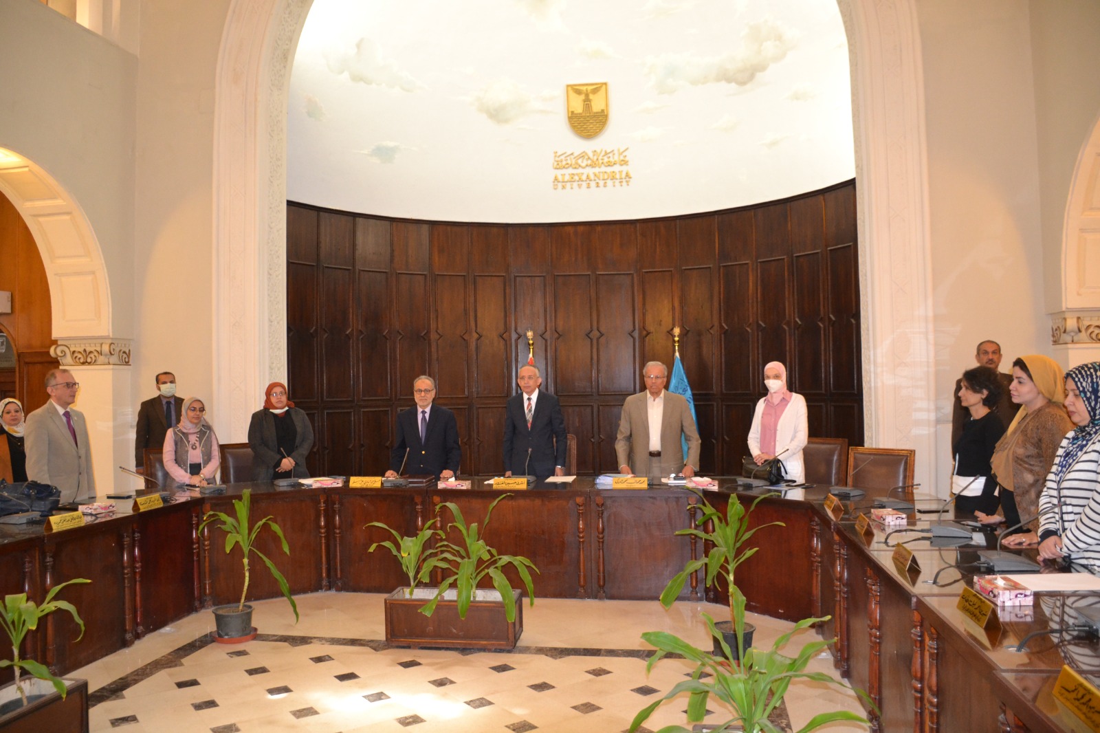 مجلس جامعة الإسكندرية 