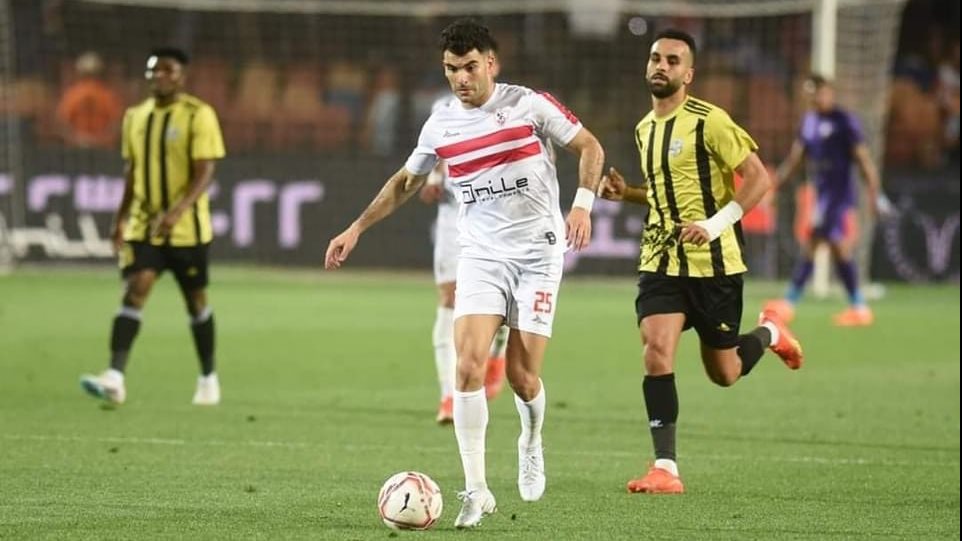 مباراة الزمالك والمقاولون العرب 