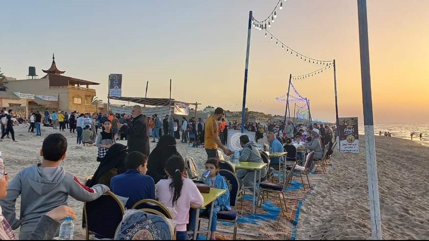 نجاح كبير لإفطار الاسره المصرية السيناوية بالعريش