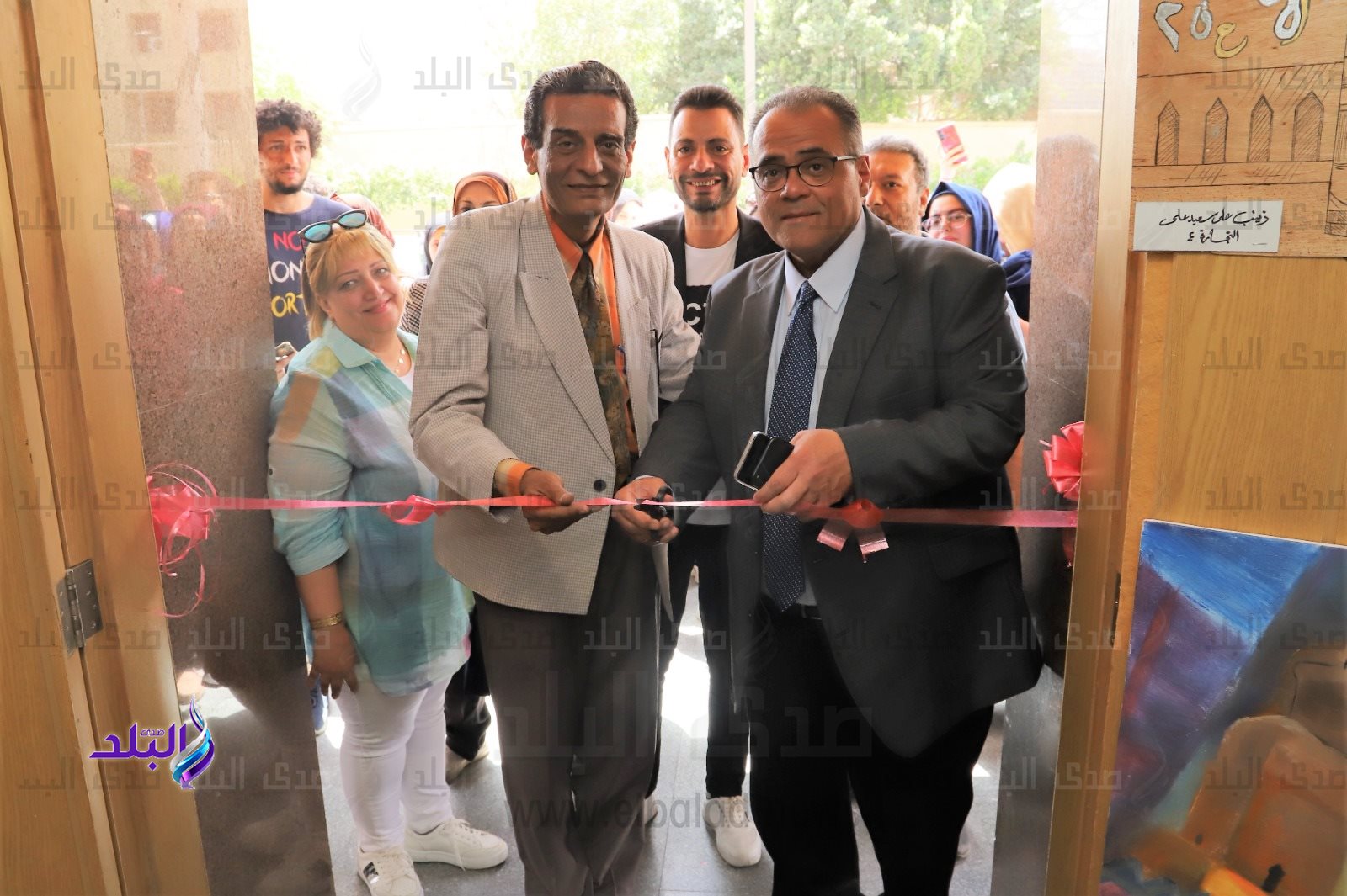 افتتاح معرض 