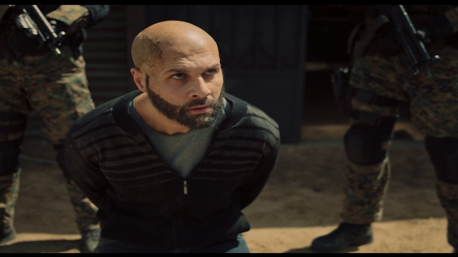 القبض على زياد من مسلسل حرب