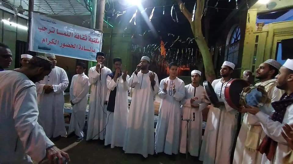 احتفالات بليلة القدر بمكتبة النمسا والمحاميد قبلى وبحرى