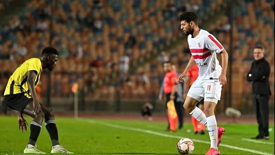 مباراة الزمالك والمقاولون العرب