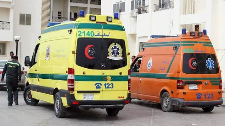 حادث إنقلاب ميكروباص بالمنيا 