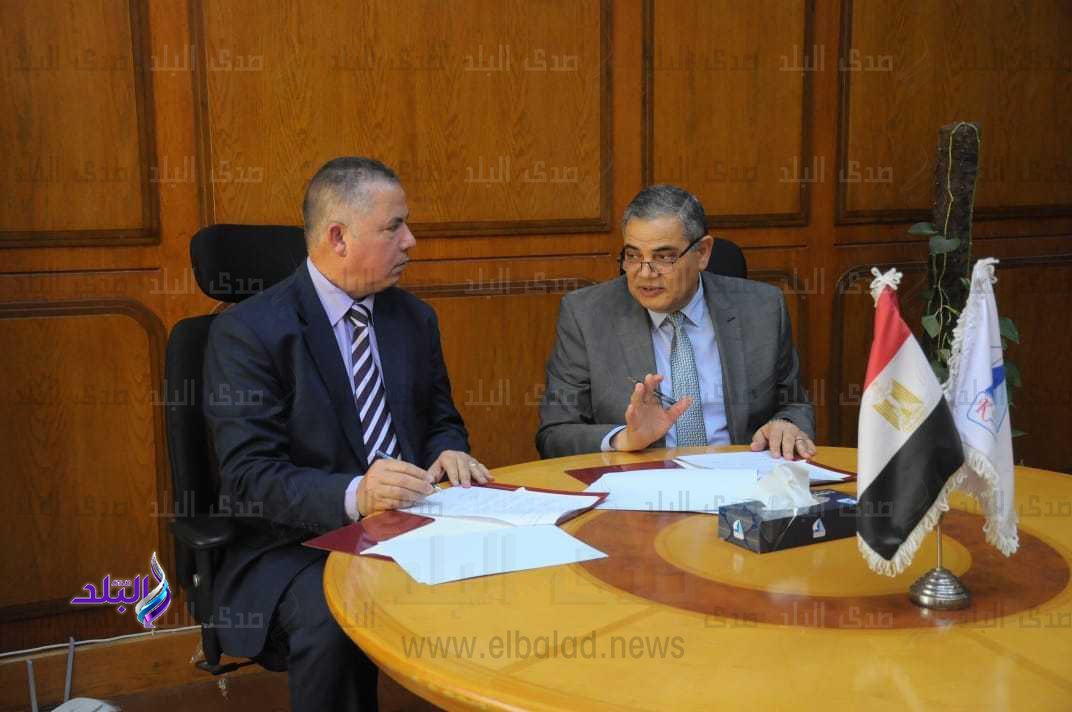 توقيع بروتوكول تعاون بين جامعتي كفر الشيخ وسمنود التكنولوجية1