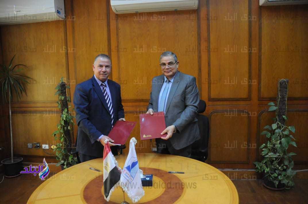 توقيع بروتوكول تعاون بين جامعتي كفر الشيخ وسمنود التكنولوجية
