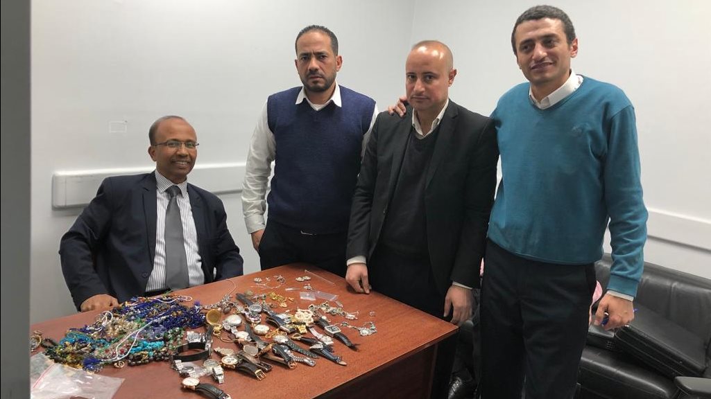 صورة من الضبطية