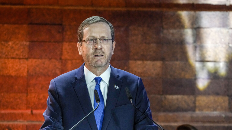 الرئيس الإسرائيلي إسحق هيرتسوج