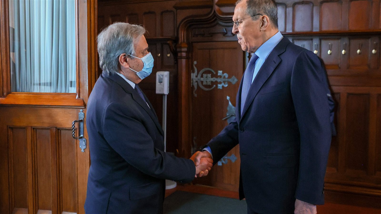 لافروف وجوتيريش