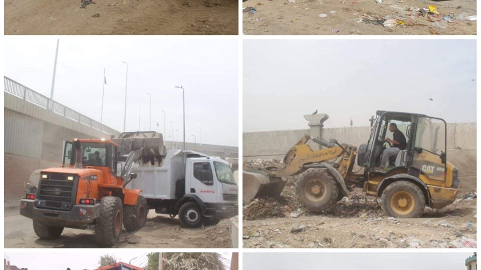 رفع ١٢٠ ألف طن مخلفات