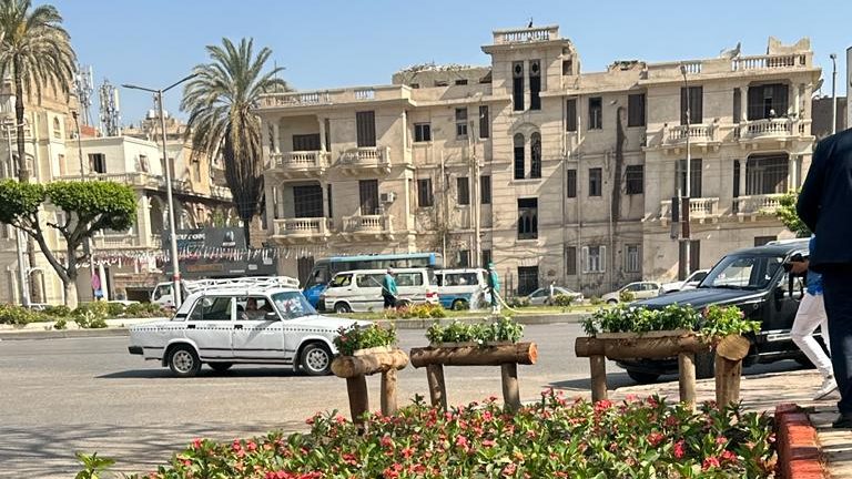 تجميل شارع إحسان عبد القدوس - مصر الجديدة
