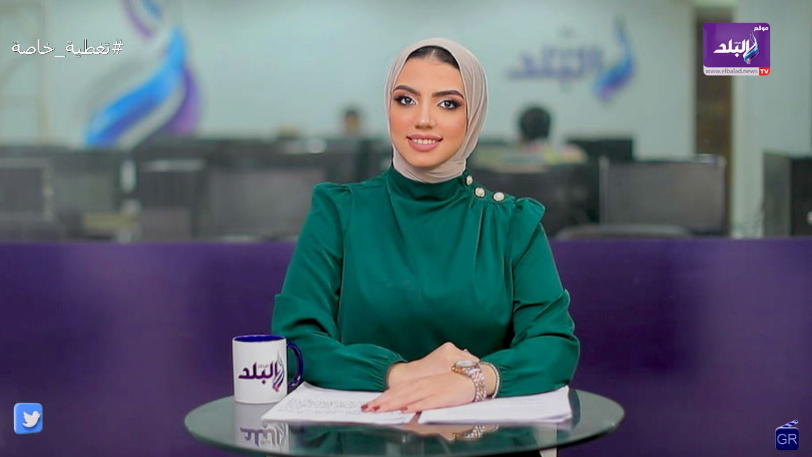مذيعة صدى البلد تسنيم خيري
