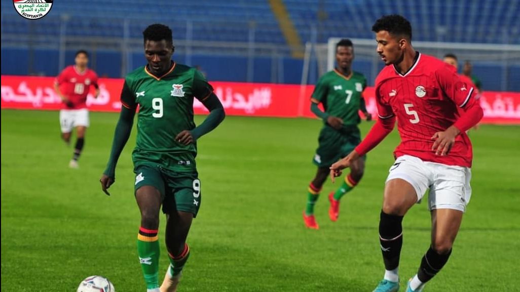 مباراة المنتخب الأولمبي وزامبيا 