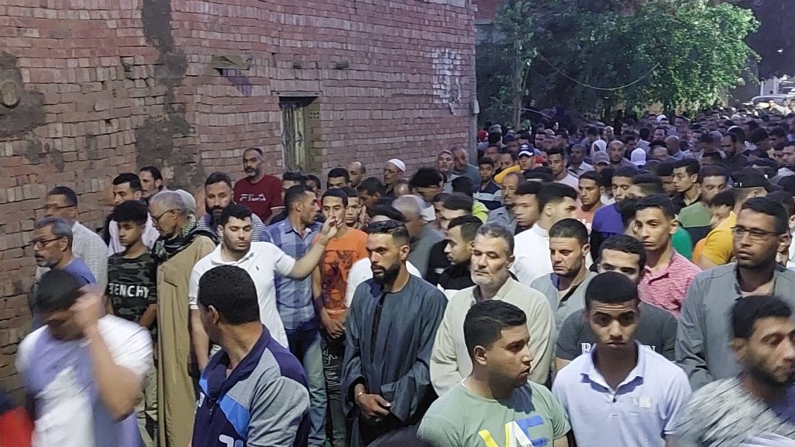 جنازة الشاب بشوارع الغربية 