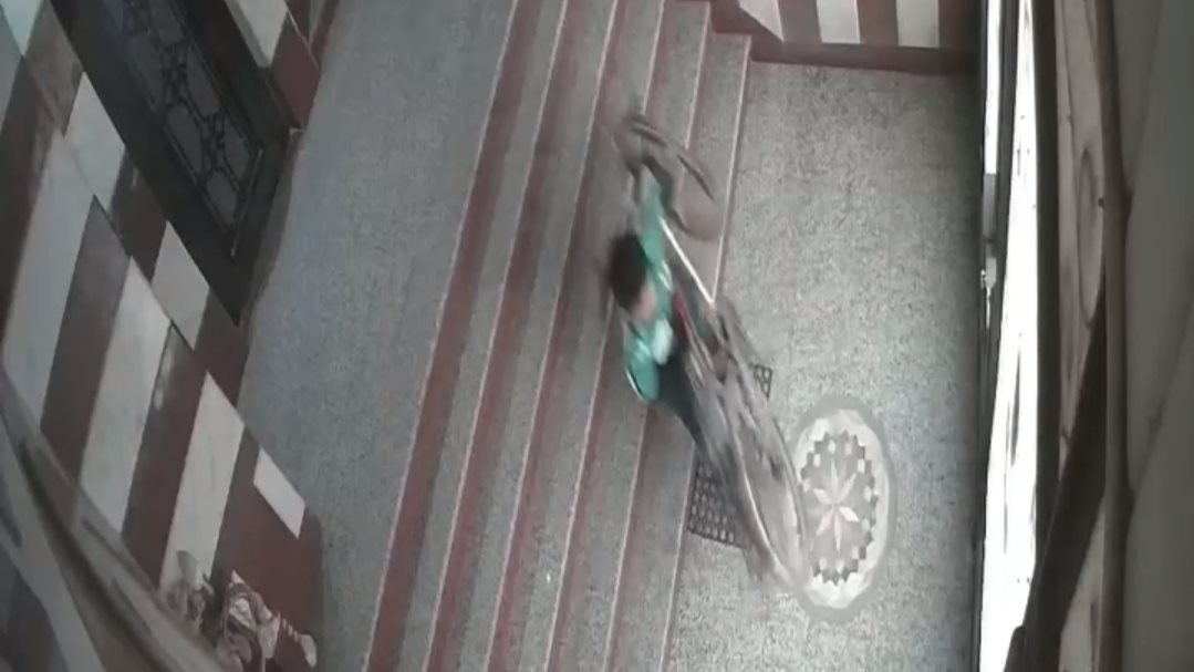 واقعة سرقة دراجة بالمحلة 