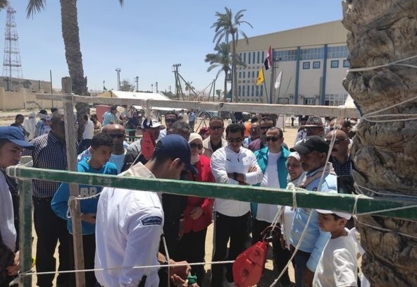 وزير الشباب يتفقد فرق الجوالة بسيناء