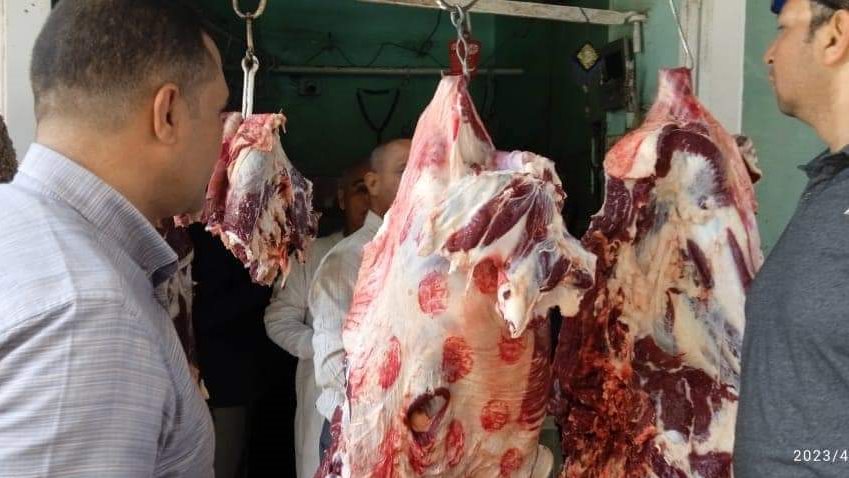 حملات رقابية على المحلات بالمنيا 