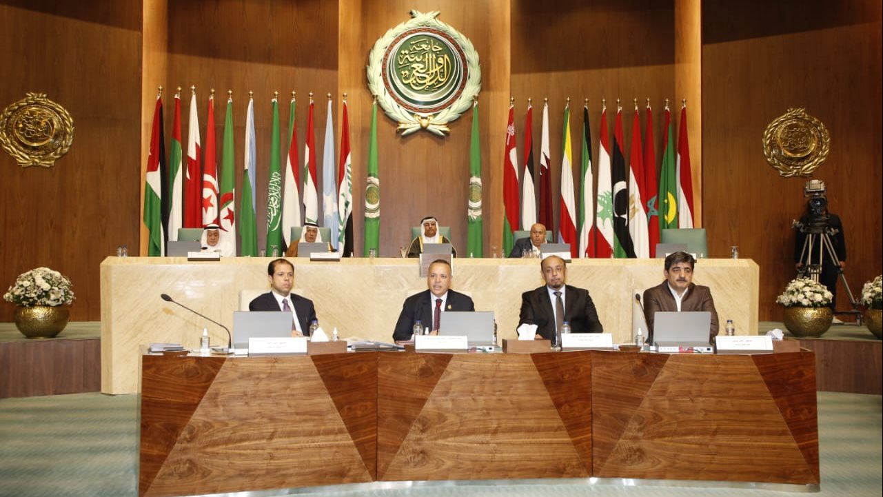 جلسة البرلمان العربي جلسة البرلمان العربي