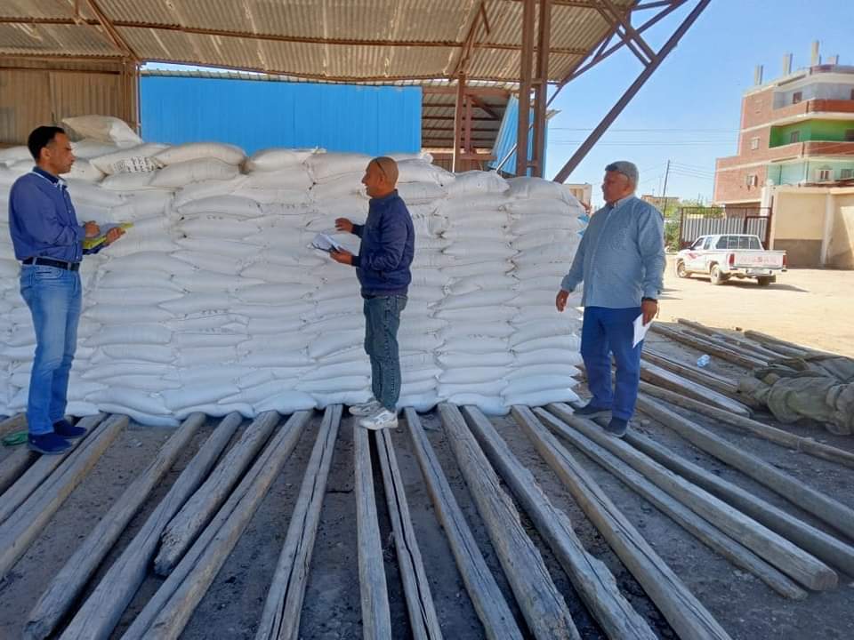 جملة للمرور على الأسواق والمخابز ومستودعات الدقيق 