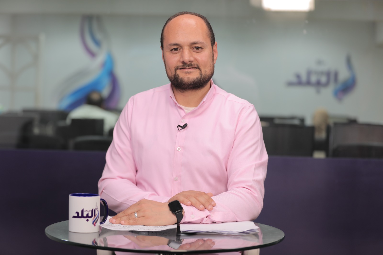 مذيع موقع صدى البلد أحمد زهران