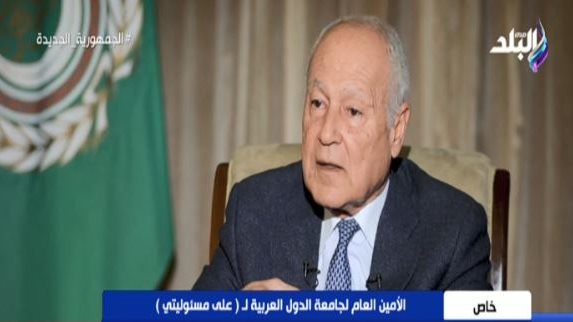 الأمين العام لجامعة الدول العربية أحمد أبو الغيط