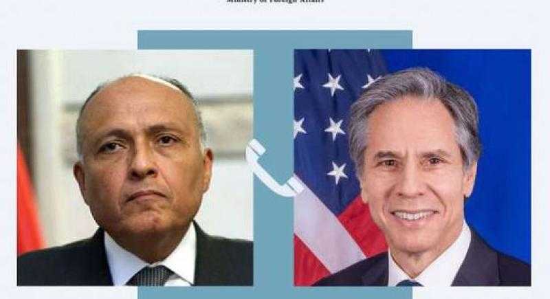 سامح شكري ونظيره الاميركي