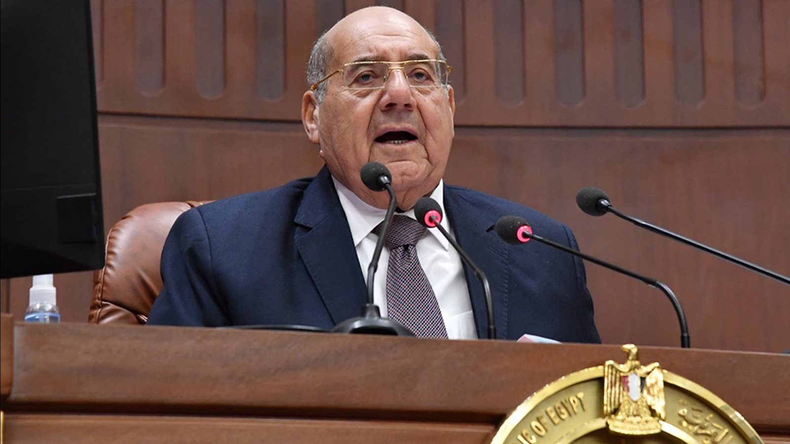 المستشار عبد الوهاب عبد الرازق ، رئيس مجلس الشيوخ