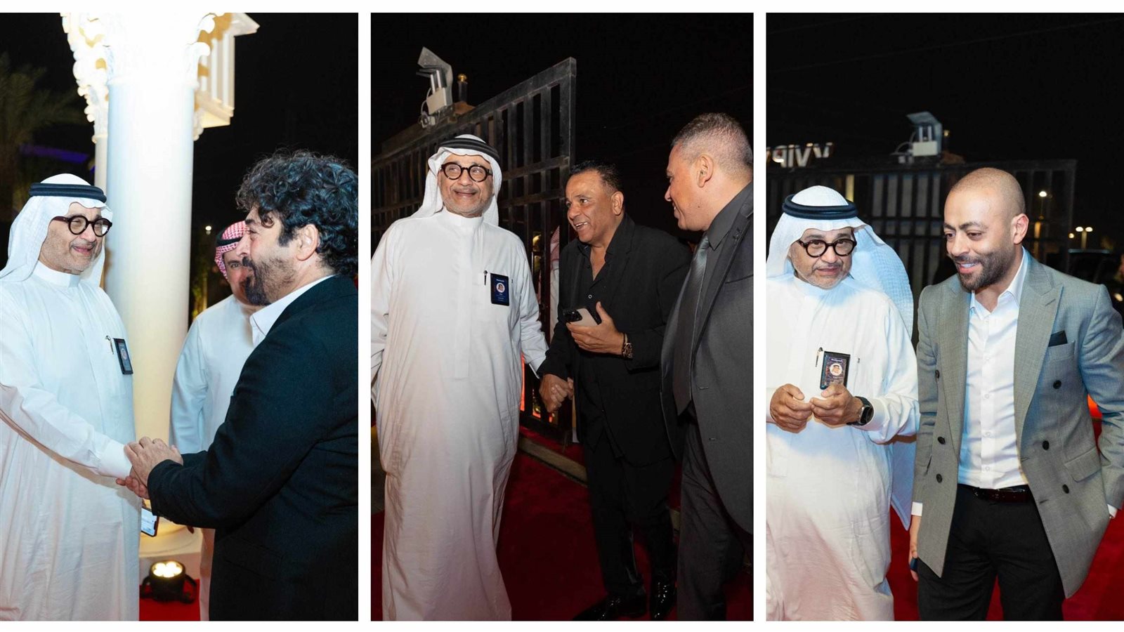 النجوم فى حفل روائع الموجي 