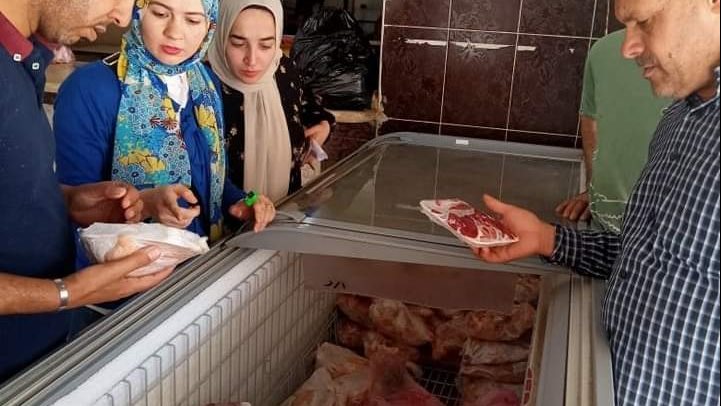 حملة رقابة تموينية على الأسواق بمدينة العريش 
