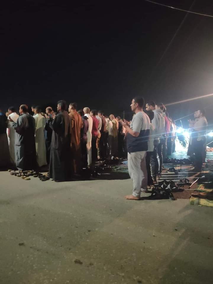 صلاة قضاء الحاجه لظهور جثمان محمد عادل 