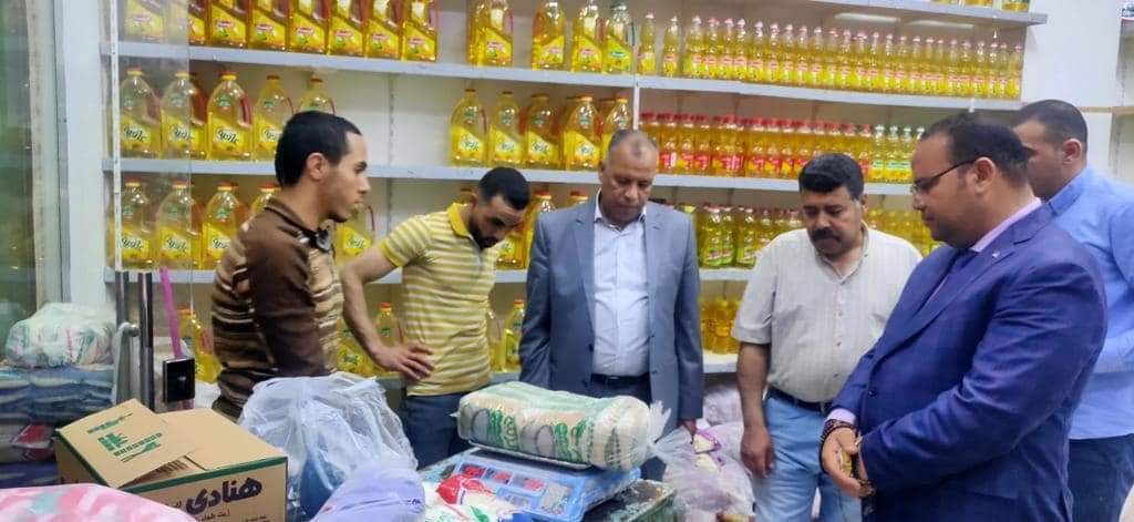  حملات تموينية متنوعة بالمنيا 