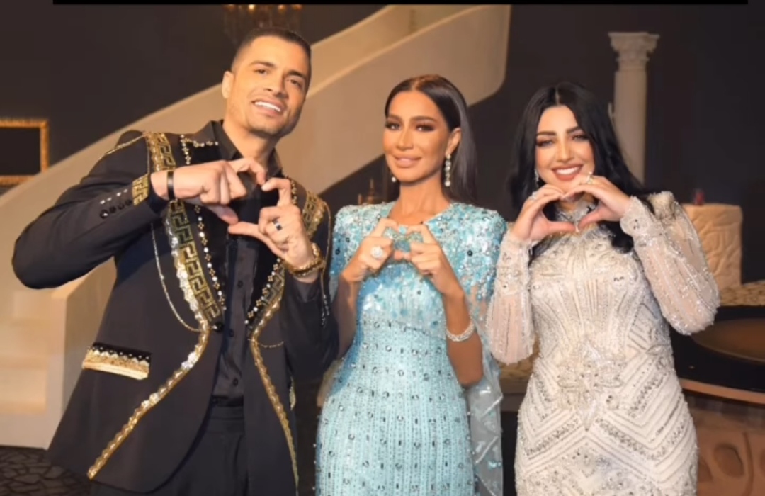 بسمة وشاكوش وزوجته