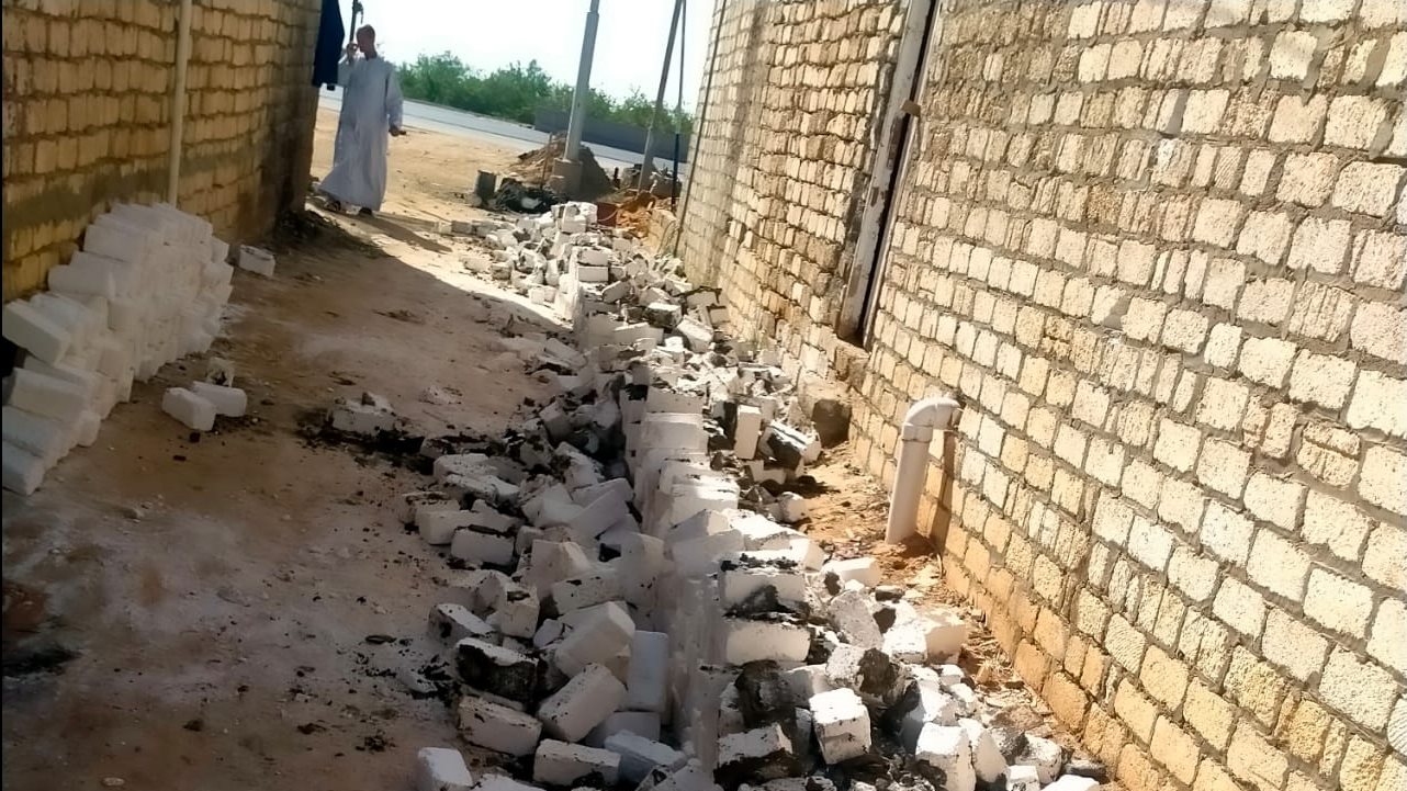 إزالة حالات التعدى بالبحيرة 
