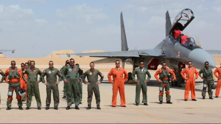 الـقـوات الجوية المصرية والهندية تنفذان تدريب مشترك